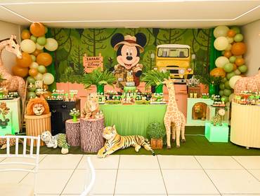 MENINOS de Safari do Mikey Mouse