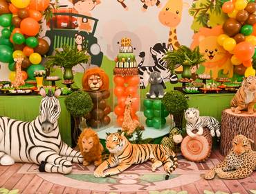 MENINOS de Safari Animal