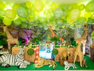 MENINOS de SAFARI (cobertura balões!!)