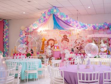 MENINAS de MAGNIFICO CIRCO ROSA