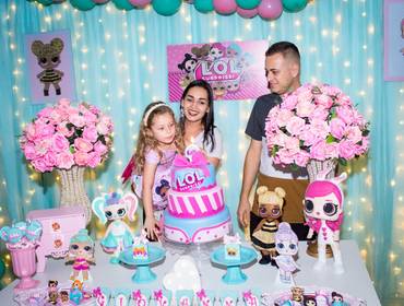 Aniversário de 4 anos da Giovanna