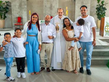 Batizado de Nicollas e Henry