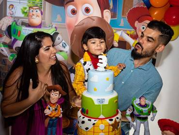 Aniversário de 3 anos do Bernardo