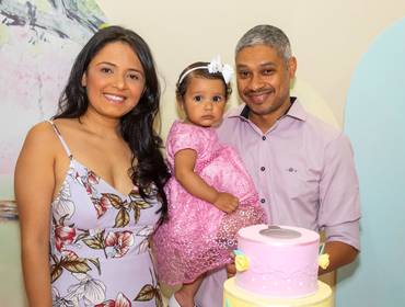 Aniversário de 1 ano da Laura