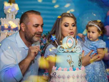 Aniversário de 1º ano da princesa Isadora