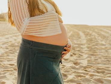 GESTANTE de Laura à espera do Joaquim