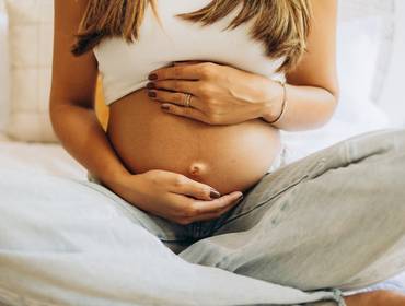 GESTANTE de À ESPERA DA AGNES