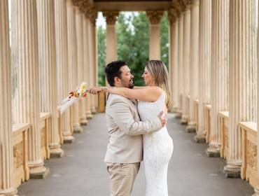 Pós-Casamento de Pós-Wedding em Berlim: O ensaio de Raquel e Fábio na capital alem