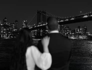 Pré-Casamento de Ensaio Pré-Wedding em Nova York: Times Square e Pier 35