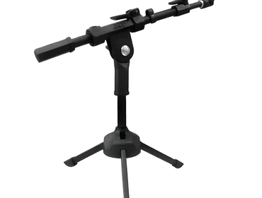 ACESSÓRIOS de Suporte De Microfone De Mesa Tripé Psu181 Rmv Preto