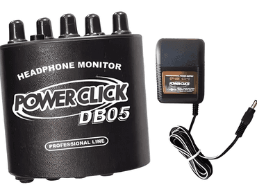 ÁUDIO E TECNOLOGIA de Amplificador De Fone Db05 Powerclick Com Fonte