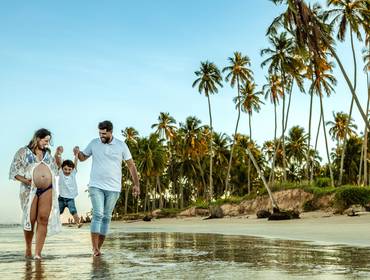 Ensaios de Evyne e Família