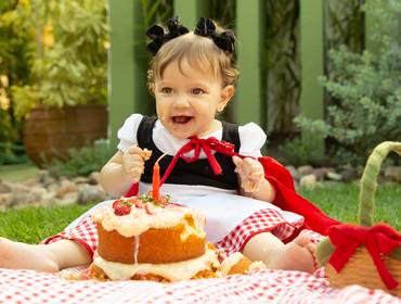 Ensaios de Smash The Cake da Laura 