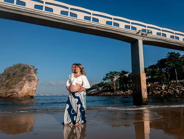 Gestante de ENSAIO GESTANTE NITERÓI | CAMILY & FÁBIO