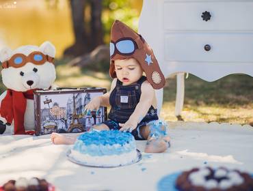 ENSAIOS INFANTIS de ARTHUR {SMASH THE CAKE}