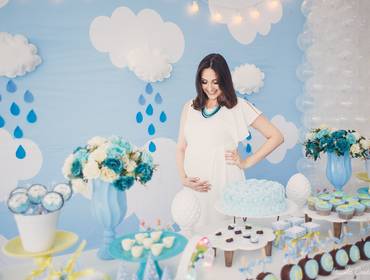 RECEPÇÕES de NÍCOLAS VEM AÍ {CHÁ DE BEBÊ}