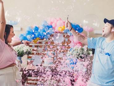 RECEPÇÕES de EDUARDA VEM AÍ {CHÁ REVELAÇÃO}