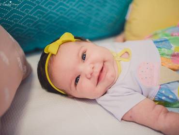 ENSAIOS INFANTIS de ACOMPANHAMENTO - SOFIA 1 MÊS