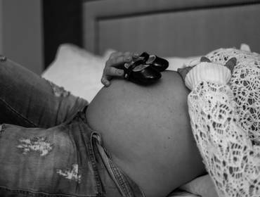 GESTANTE de ARIANE A ESPERA POR IRIS