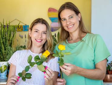 Empresarial de Montando lindos Buquês com Renata e Elba - Fotos para empreendedoras em Campinas