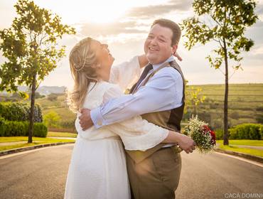 Casais de Casamento Intimista no Civil - Janaína e Luiz