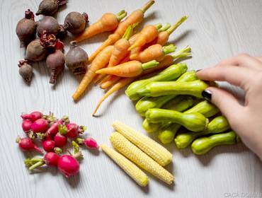 Gastronomia de Mini Legumes - Calusne Farm