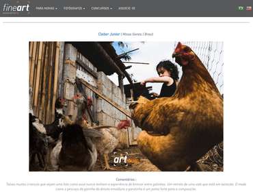 Minhas premiações de FineArt Association 4º Quarto Concurso de Fotografia de Família