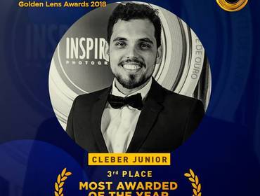 Minhas premiações de Lente de Ouro - 3º mais Premiado Família