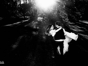 Trash the dress de Leisse e Marcelo