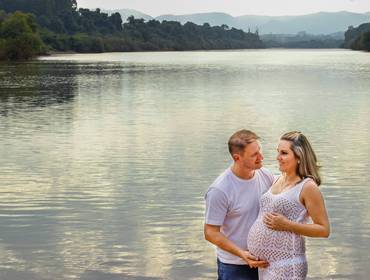 Gestante de Ensaio de gestante | A espera pelo Antonio