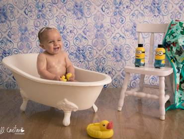 Sessão A Hora do Banho de { Arthur }