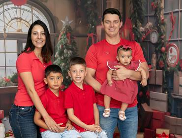 Sessão Sazonal de { Henrique, Gabriel & Maria Eduarda }