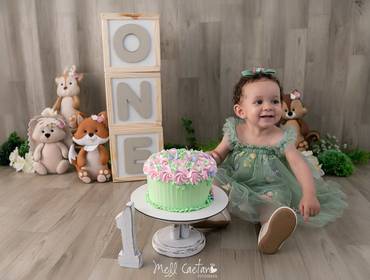 Sessão A Hora do Bolo de { Liz, 1 ano }