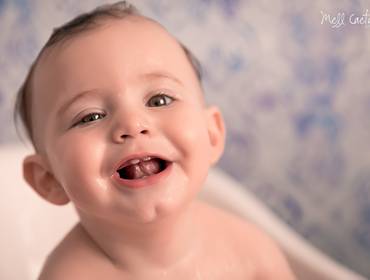 Sessão A Hora do Banho de { Davi }