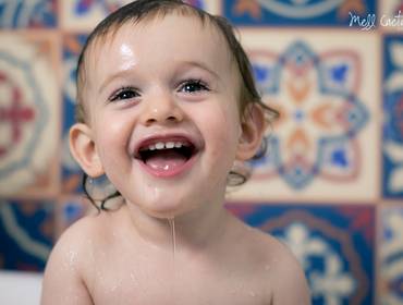 Sessão A Hora do Banho de { Felipe }