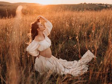 Ensaio Gestante de ENSAIO GESTACIONAL NO POR DO SOL EM NOVO HAMBURGO