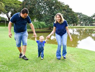 Ensaio Família de Ensaio Família Jardim Botânico