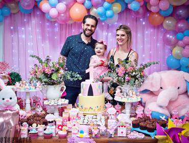 Aniversários Infantis de Primeiro Aninho Estela