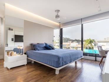 Arquitetura Residencial de Casa Malibu_Área Íntina