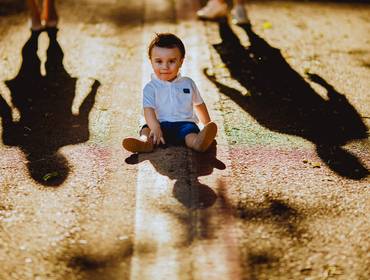 Smash the cake de Davi Luiz - Ensaio Família