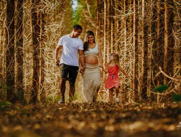 Gestantes de Rafa e Aline
