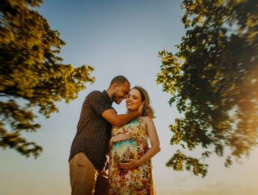 Gestantes de Aline e Lucas