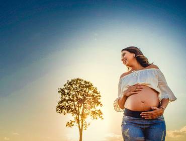 Gestantes de Élida e Kayo - Ensaio Gestante