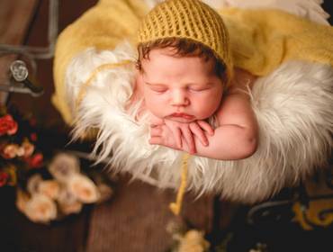 Newborn de Olívia, 14 dias