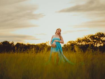 Gestantes de Keli e família