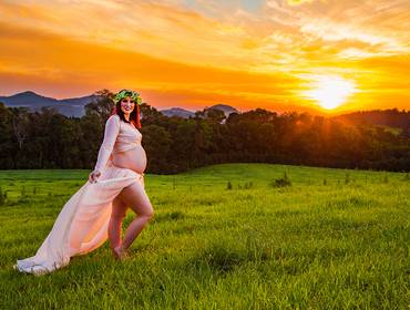 Gestante de Sessão externa Josi Salmoria