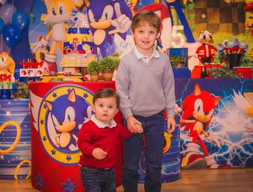 Aniversário Infantil de OLAVO 5 ANINHOS E ROMEO 1 ANINHO
