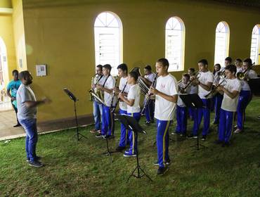 Banda Maestro Godofredo de Barros de Abertura da Novena de Nossa Senhora de Aparecida 2019