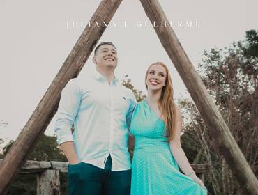 Save the Date de Juliana e Guilherme 