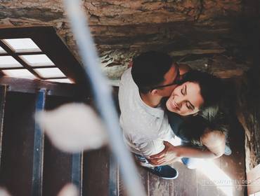 Save the Date de Thaline e Guilherme